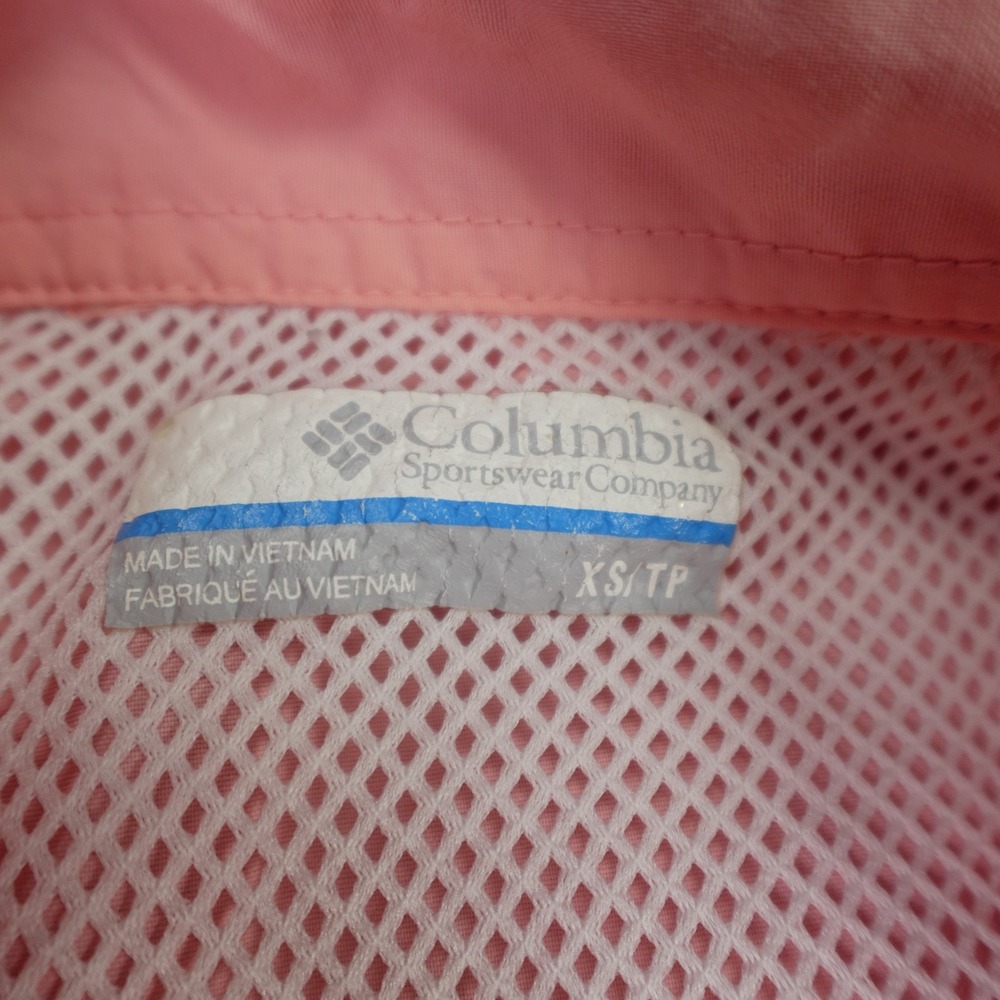 Columbia Shirt Mens XS Coral Pink PFG Bahama II Fishing Short Sleeve - Picture 5 of 14